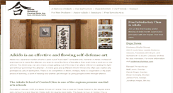 Desktop Screenshot of aikidoschool.org